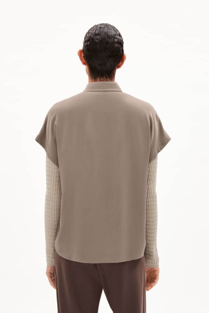 BLUSE 30005819 LARISAANA 2561 MUDDY WATER