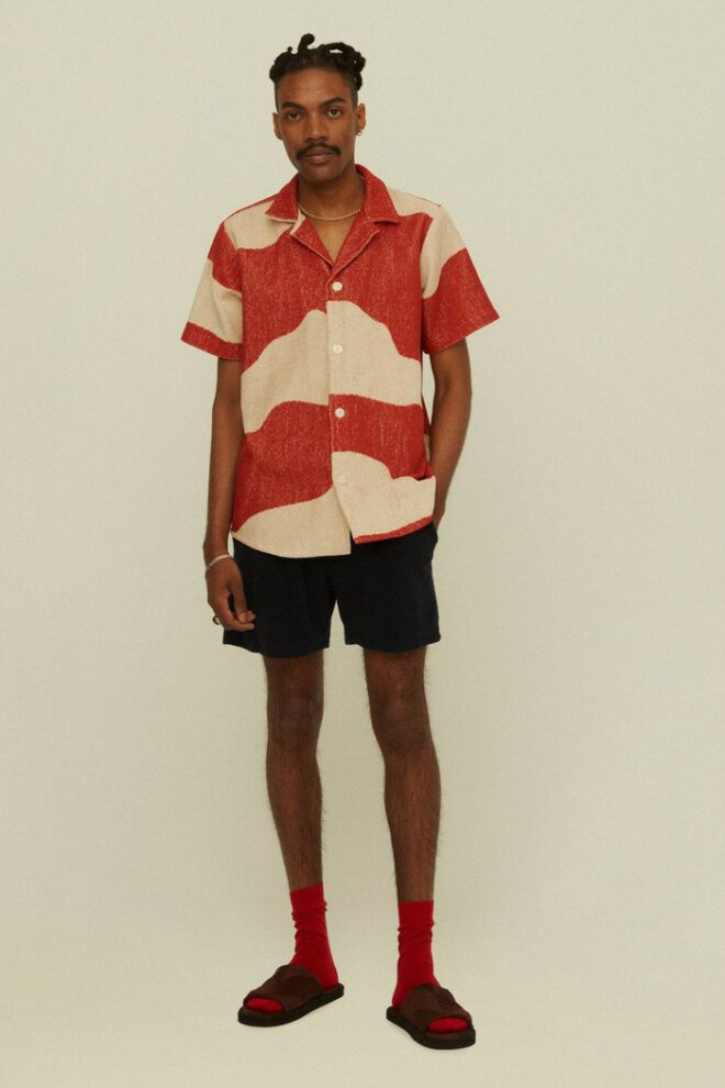 HEMD AMBER DUNE CUBA TERRY SHIRT