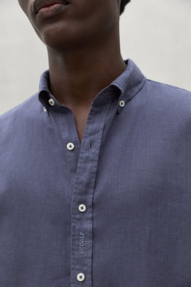 HEMD MALIBUALF LIGHT INDIGO