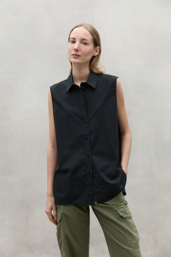 BLUSE ANNAALF SHIRT BLACK