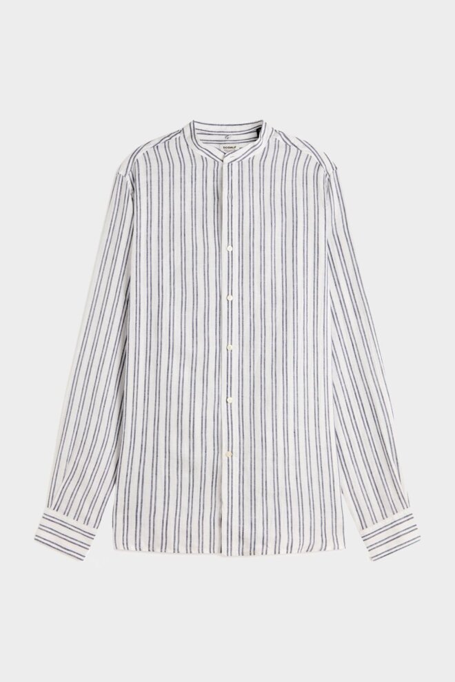 HEMD DAVIDALF OFFWHITE BLUE