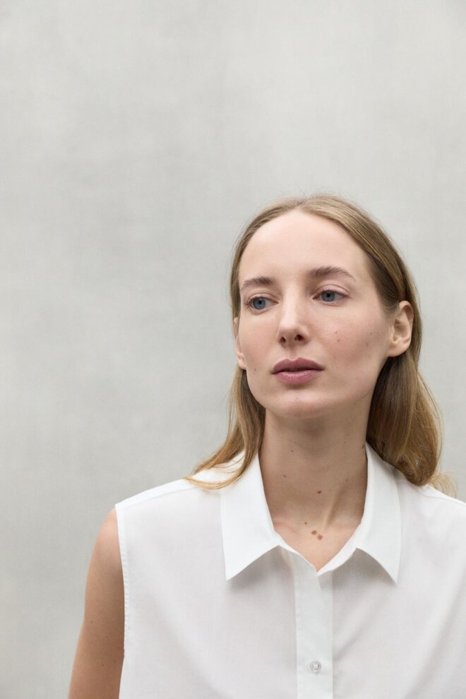 BLUSE ANNAALF SHIRT WHITE