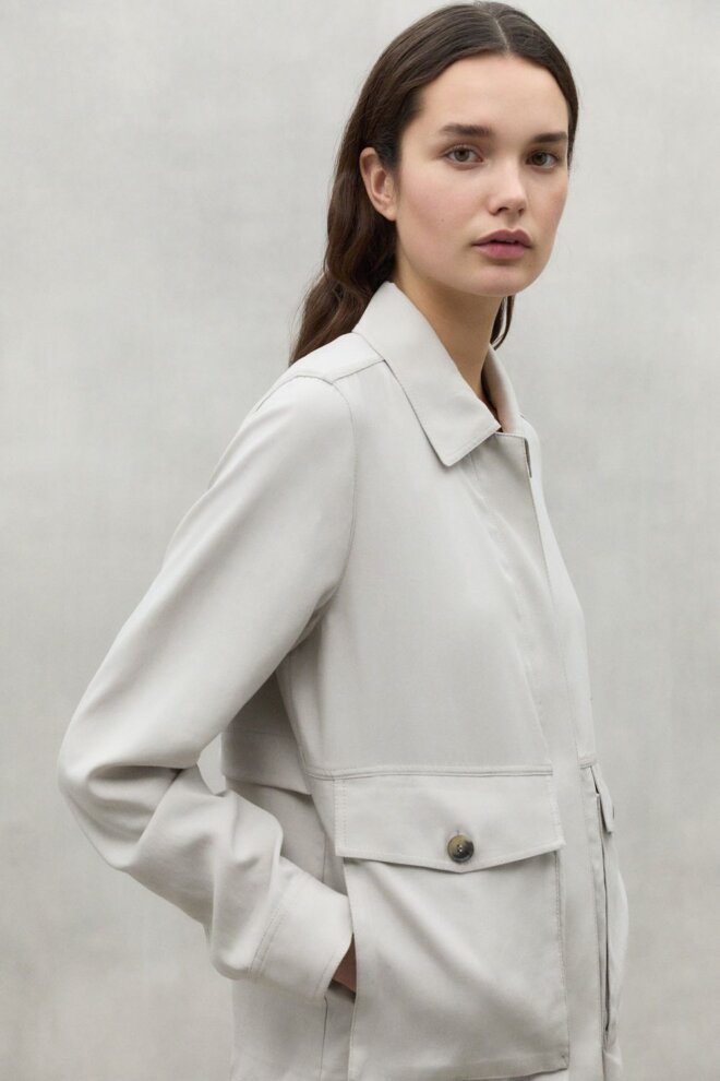 JACKE PARRYALF JACKET WASHED STONE