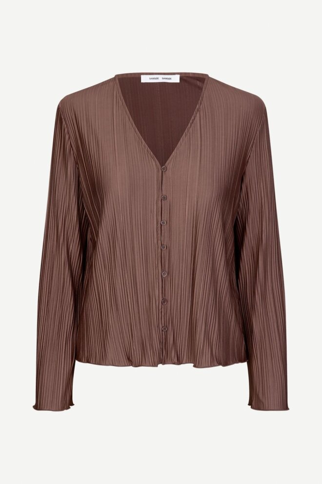 BLUSE SAUMA BLOUSE 10167 BROWN STONE