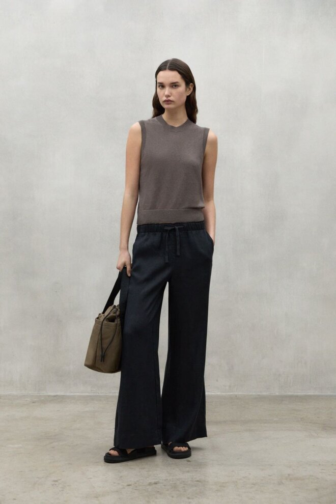 SHIRT MELIAALF KNIT DARK GREY