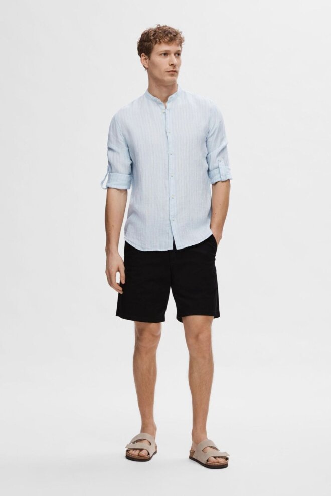 HEMD 16088372 SLHREGKYLIAN CASHMERE BLUE