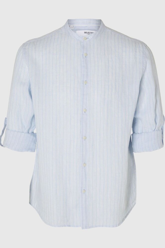 HEMD 16088372 SLHREGKYLIAN CASHMERE BLUE