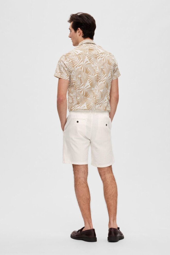 SHORT 16087638 SLHREGULAR CLOUD DANCER