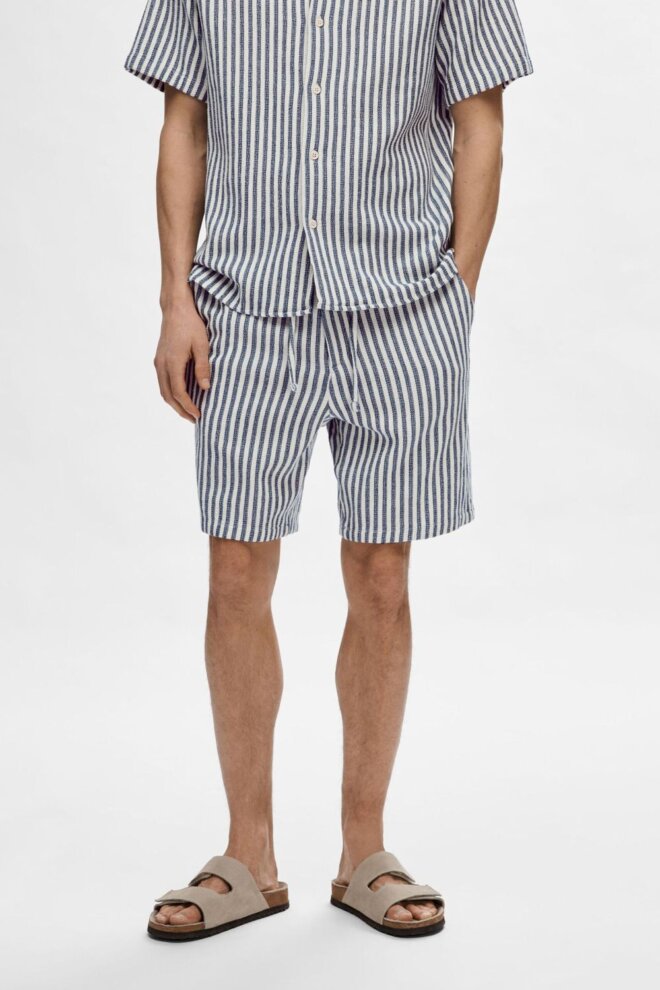 SHORT 16091289 SLHRET-BRODY DARK SAPPHIRE