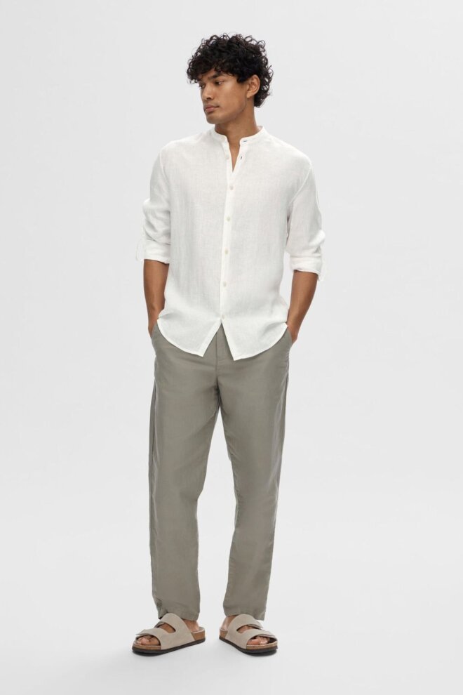 HEMD 16088372 SLHREGKYLIAN BRIGHT WHITE