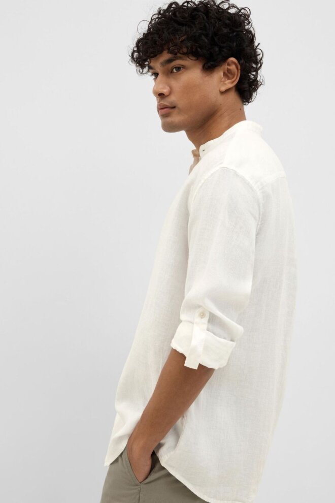 HEMD 16088372 SLHREGKYLIAN BRIGHT WHITE