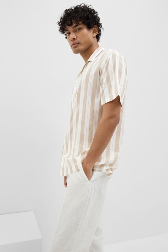 HEMD 16084639 SLHREG-AIR PURE CASHMERE