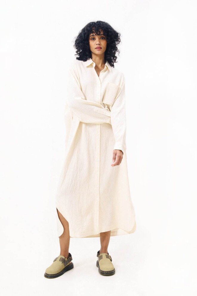 KLEID F12783 ROBE CREME