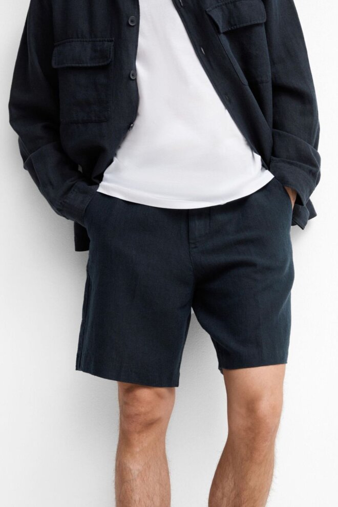 SHORT 16092314 SLHREGULAR MADS SKY CAPTAI