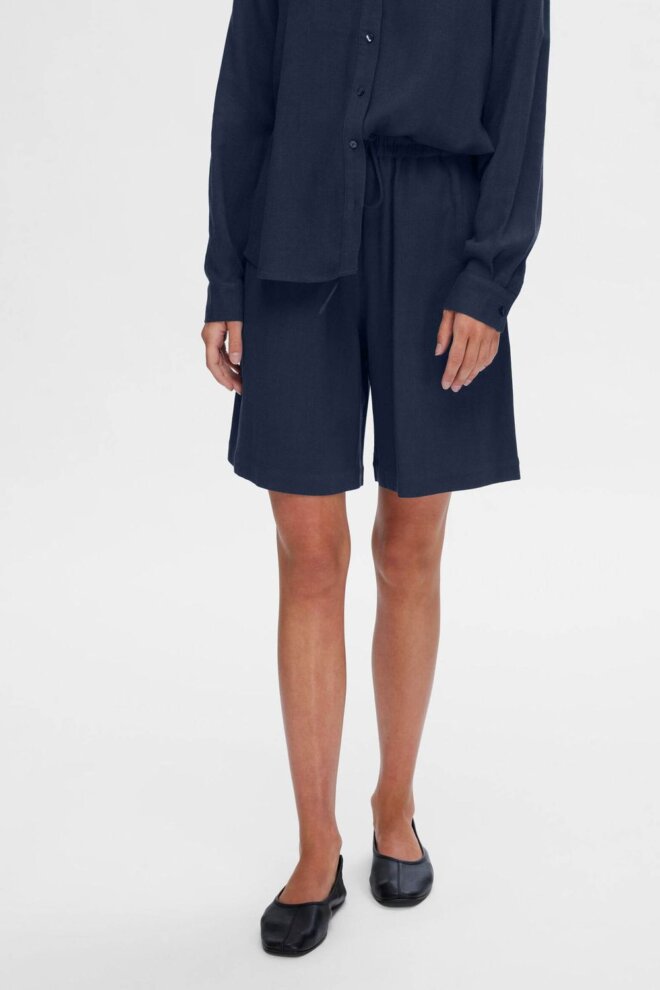 SHORT 16093932 SLFVIVA MW SHORTS DARK SAP