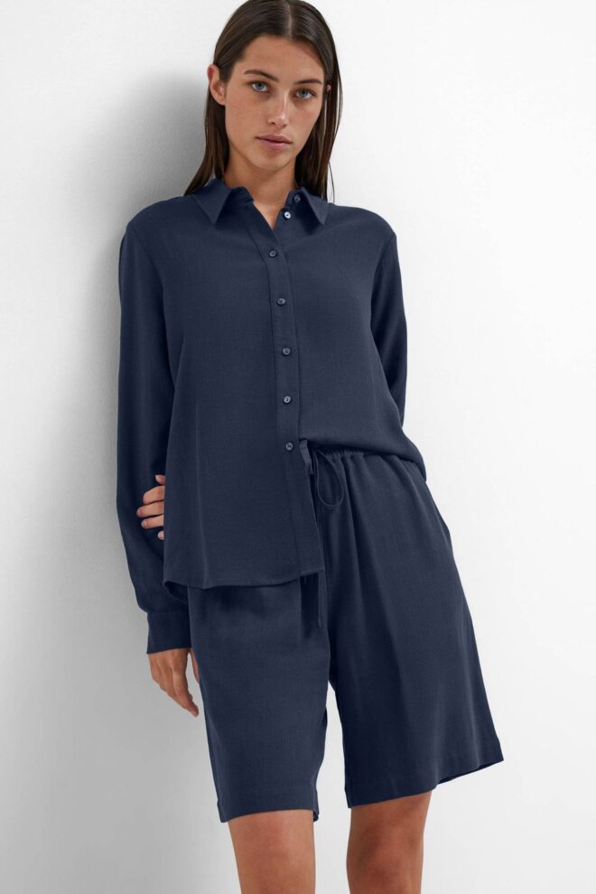 SHORT 16093932 SLFVIVA MW SHORTS DARK SAP