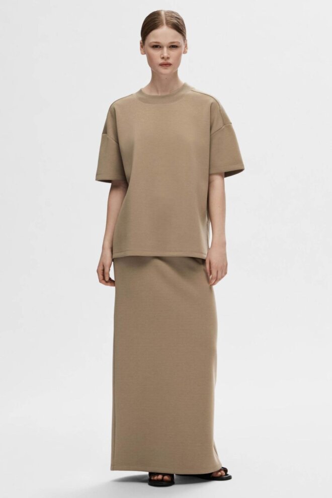 SHIRT 16092897 SLFKARA GREIGE