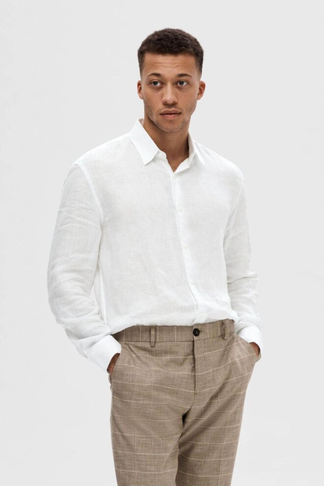 HEMD 16092471 SLHREGKYLIAN WHITE