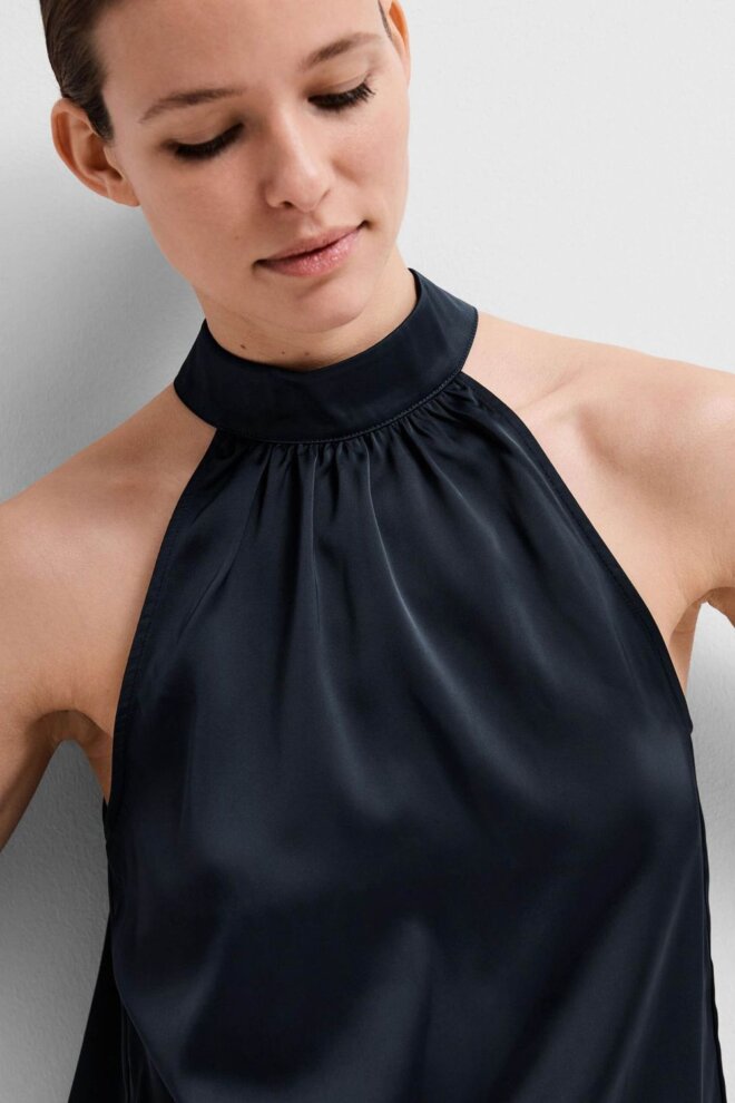 BLUSE 16092224 SLFLENA DARK SAPPHIRE