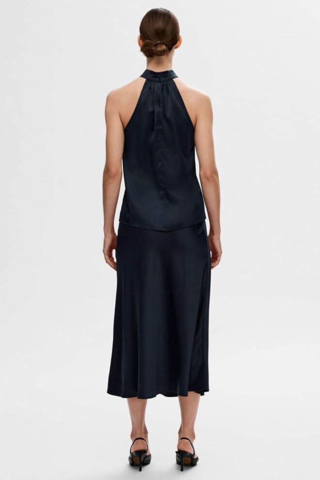 BLUSE 16092224 SLFLENA DARK SAPPHIRE