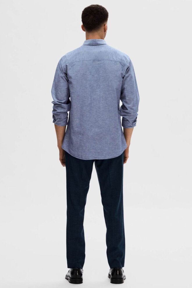 HEMD 16078867 SLHSLIM-NEW LINEN MEDIUM