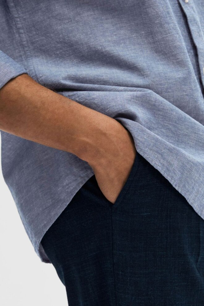 HEMD 16078867 SLHSLIM-NEW LINEN MEDIUM