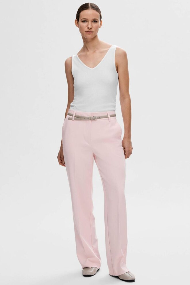 SHIRT 16093260 SLFDIANNA LS TOP BRIGHT WH