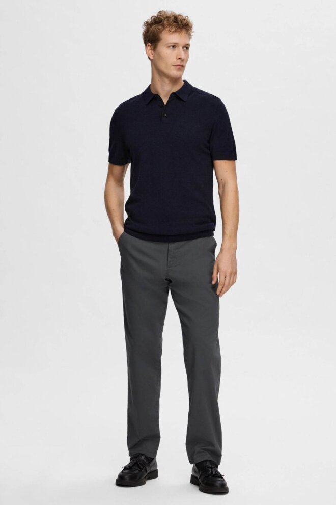 PULLOVER 16092437 SLHBERG SS KNIT CASHMERE