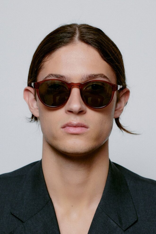 SONNENBRILLE MARVIN BROWN TRANPARENT