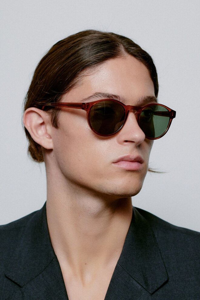 SONNENBRILLE MARVIN BROWN TRANPARENT