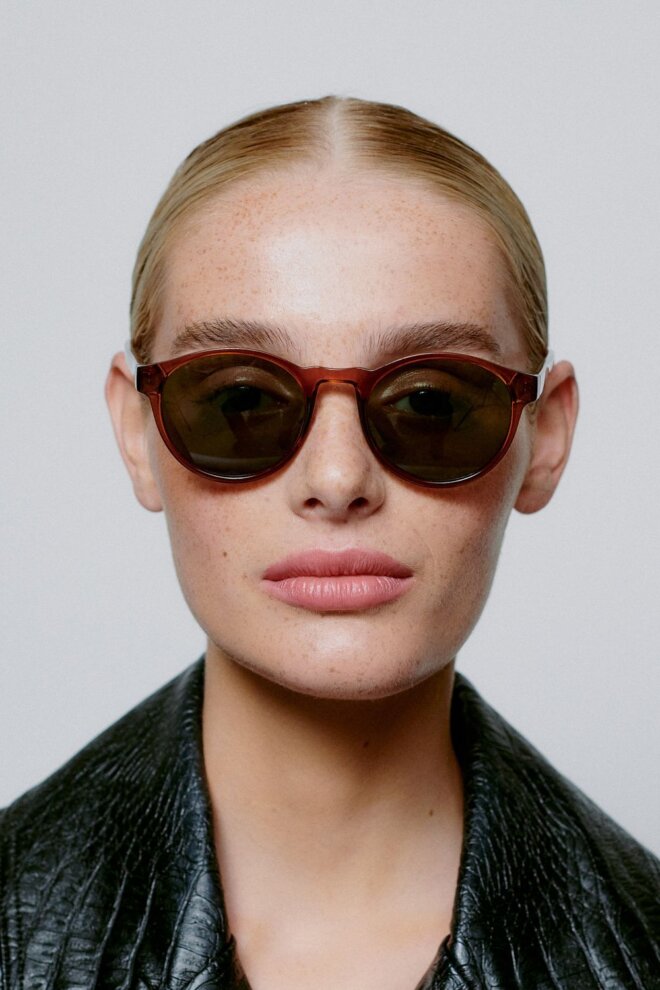SONNENBRILLE MARVIN BROWN TRANPARENT