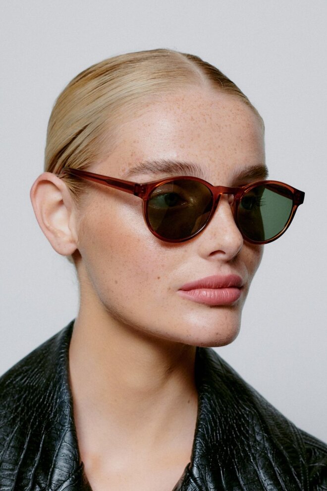 SONNENBRILLE MARVIN BROWN TRANPARENT