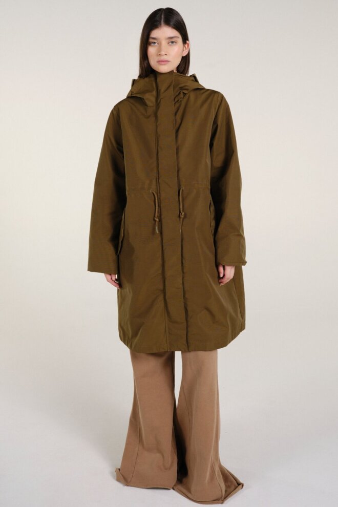 JACKE GENEVA RAIN COAT MUD