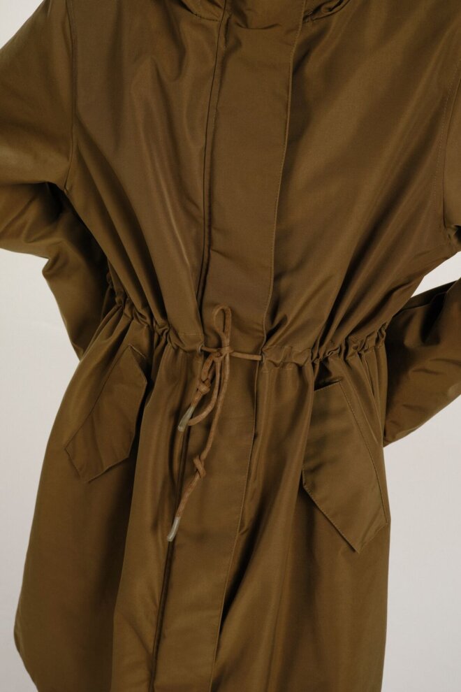 JACKE GENEVA RAIN COAT MUD