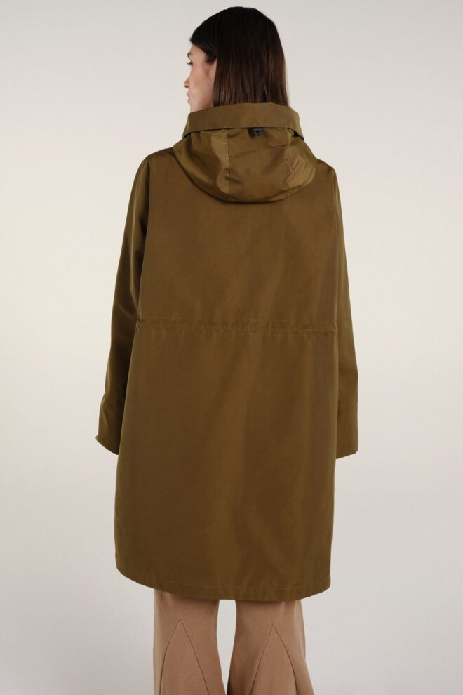 JACKE GENEVA RAIN COAT MUD