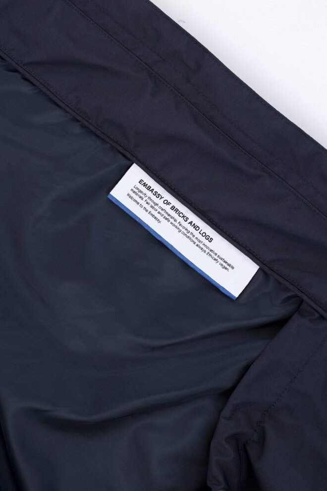 JACKE NAJU RAIN JACKET FADED NAVY