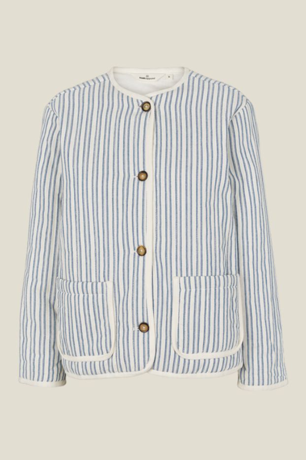 JACKE TRUDIE JACKET BIRCH/CLASSIC BLUE