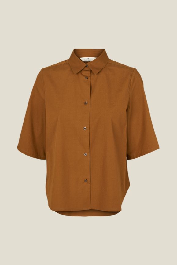 BLUSE SILJE SS SHIRT TAPENADE