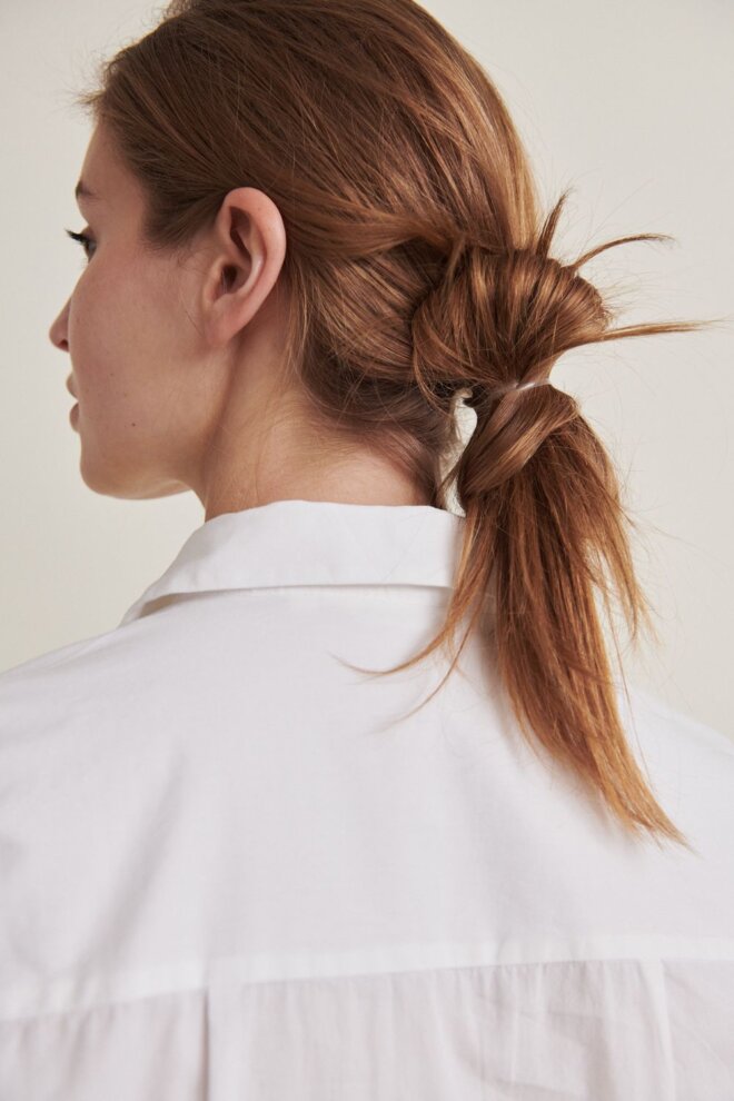 BLUSE VILDE CLASSIC SHIRT BRIGHT WIDE