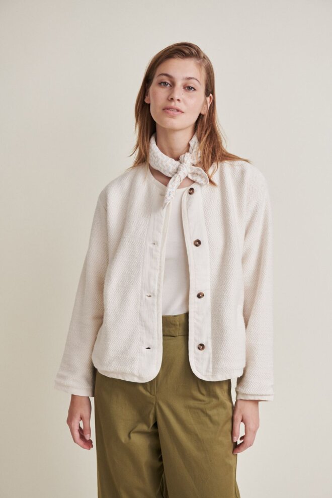 WESTE TURID CARDIGAN BIRCH