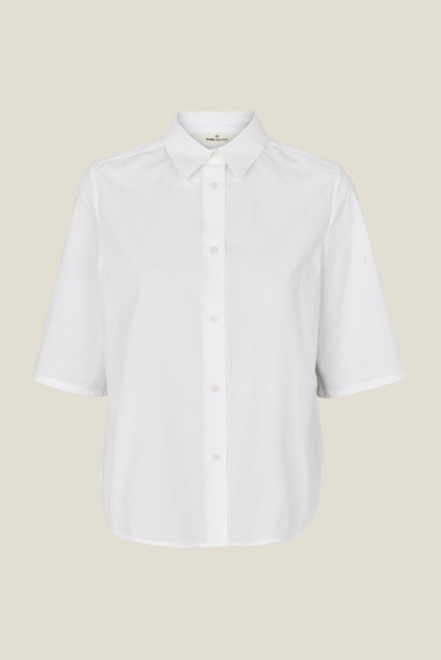 BLUSE SILJE SS SHIRT BRIGHT WHITE