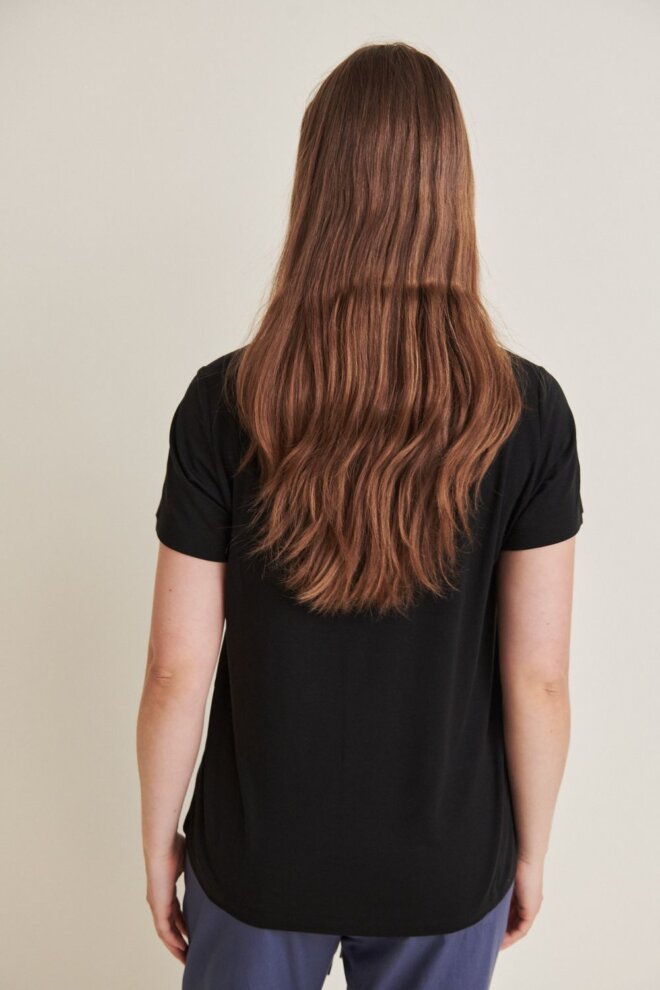 SHIRT JOLINE V-NECK BLACK