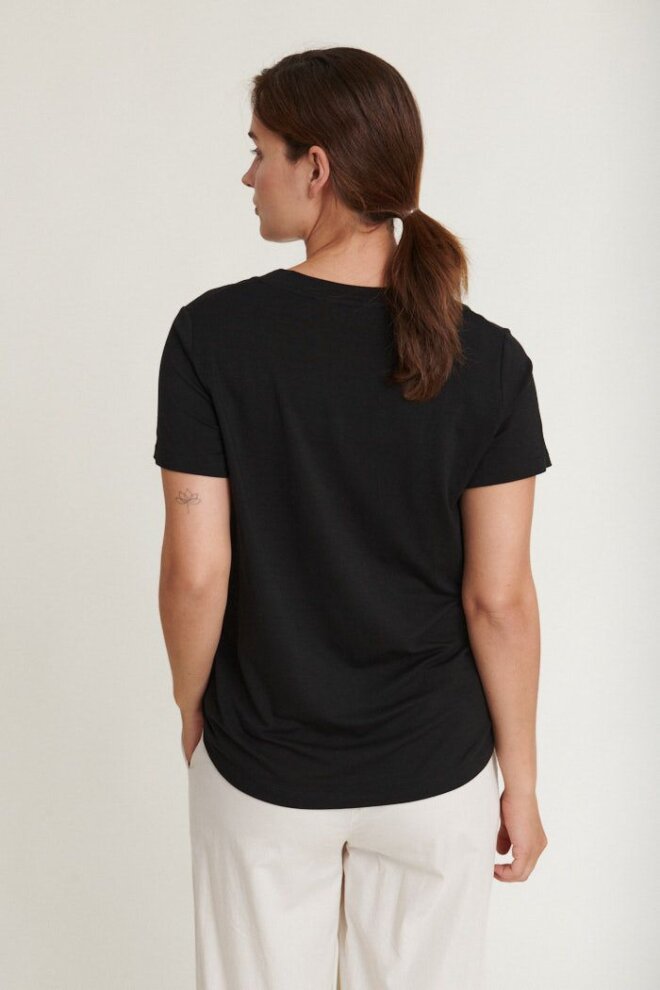 SHIRT JOLINE V-NECK BLACK