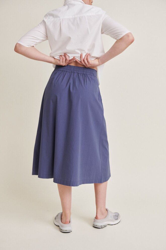 ROCK TILDE SKIRT GOTS VINTAGE INDIGO