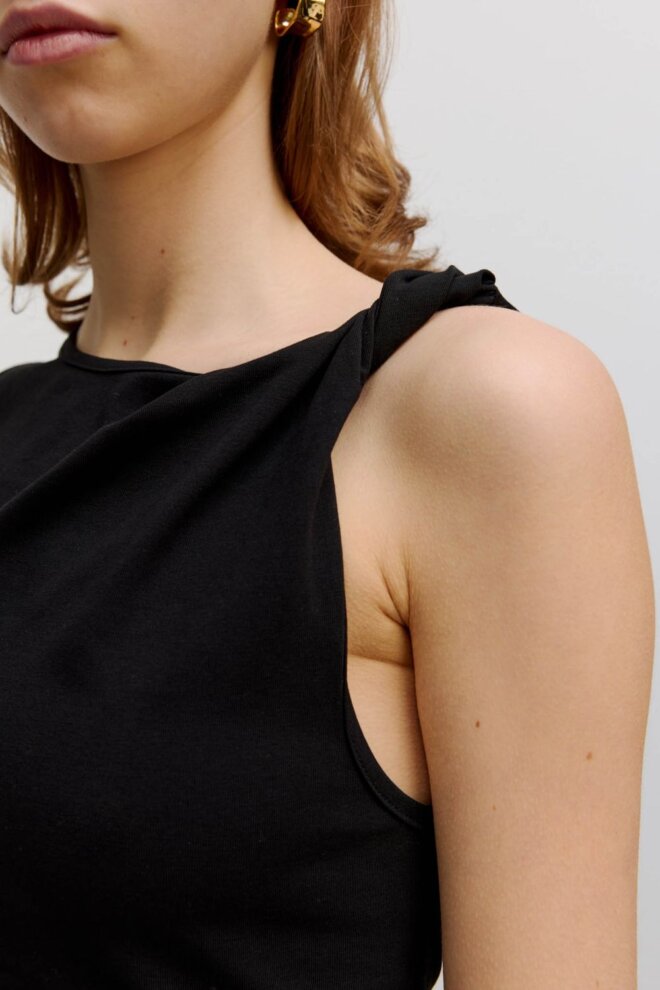 SHIRT WIEBKE TOP BLACK