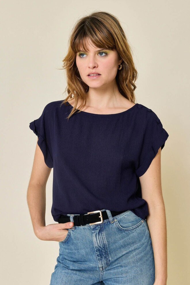 BLUSE MJ4245 ELINA SAILOR