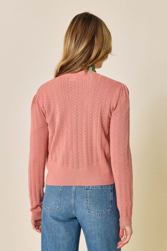 STRICKWESTE J4111 ANGELINA MACARON