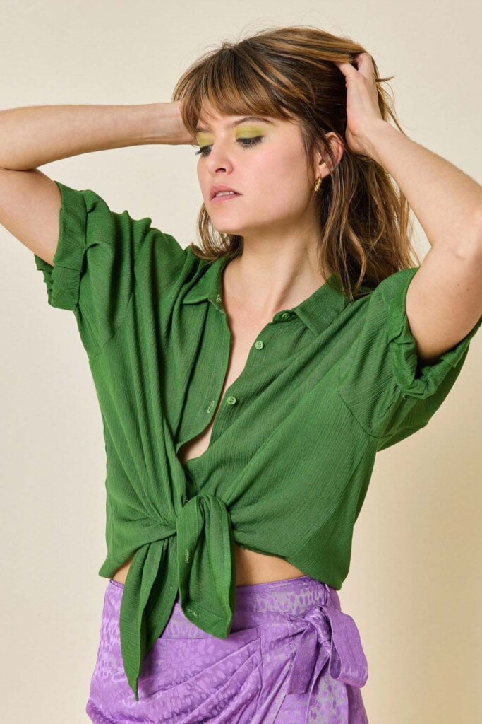 BLUSE F4178 ZOLA E24 KIWI