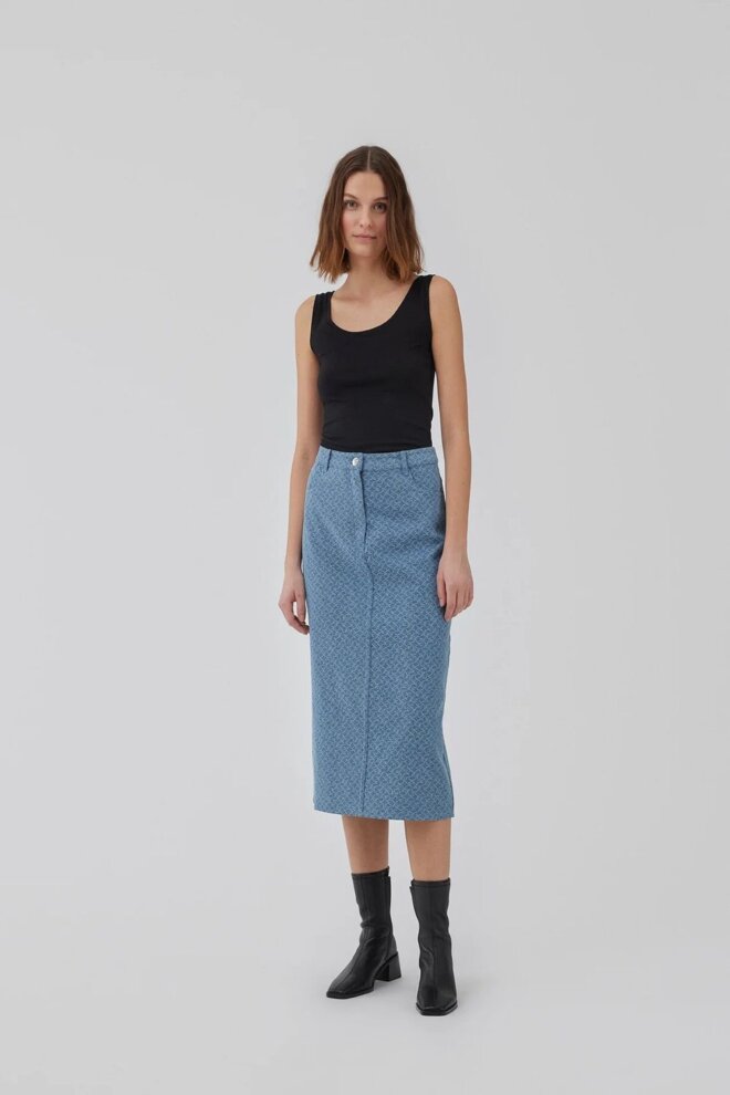 ROCK HENNESYMD SKIRT STRUCTURED MEDI