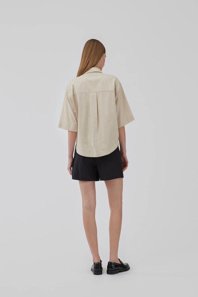 BLUSE CYDNEYMD SS SHIRT SUMMER SAND